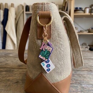 Mahjong Bag Charm